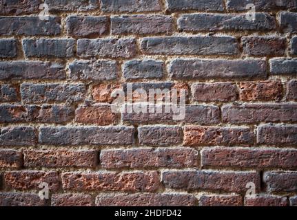 Wand, Mauerwerk, Ziegelwand, Wände, Mauerwerk, Ziegelwände Stockfoto