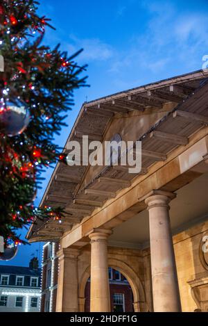 St Paul's Church, Covent Garden, an Weihnachten, London Stockfoto