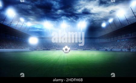 Fußball, Fußballstadion, Fußballstadien, Stadion, Stadion, Stadion, Stadien Stockfoto