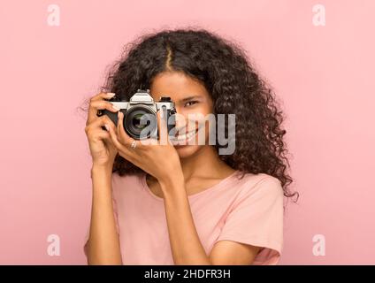 Fotograf, Fotografie, analog, fotograf, Fotografen, Fotografien, Analoga Stockfoto