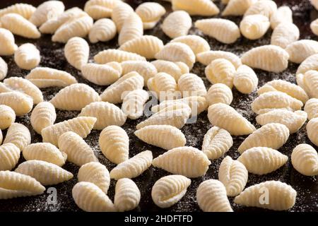 Pasta, Conchiglie, Nudeln, Pasta Stockfoto