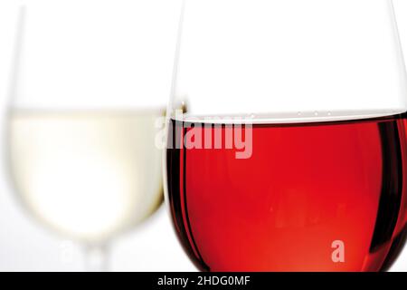 Weinglas, Rotwein, Glaswaren, Rotweine Stockfoto