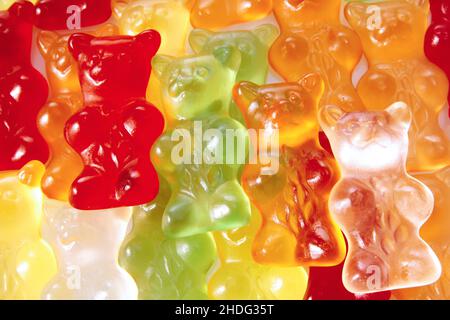 Gummibär, Gummibärchen Stockfoto