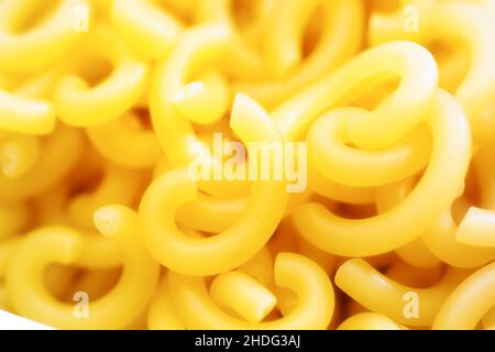 Pasta, Gobbetti, Pasta Stockfoto