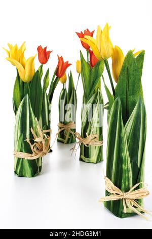 Plastikblume, Blumenarrangements, Plastikblumen, Blumenarrangement Stockfoto