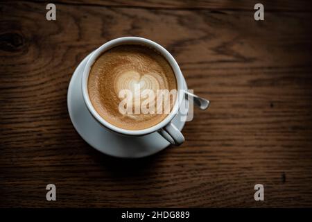 Kaffee, Cappuccino, Kaffee, Cappuccino Stockfoto