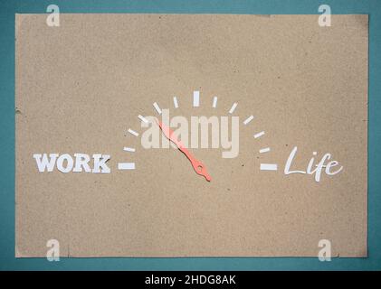 Work-Life-balance Stockfoto