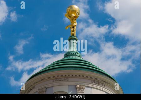 potsdam, altes Rathaus, potsdamer dämme Stockfoto