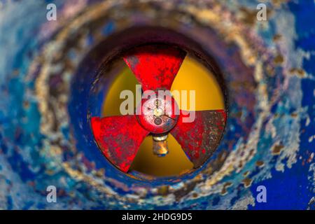 Bugstrahlruder Stockfoto