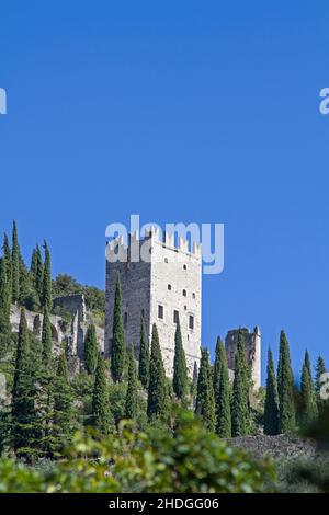 Castello di Arco Stockfoto