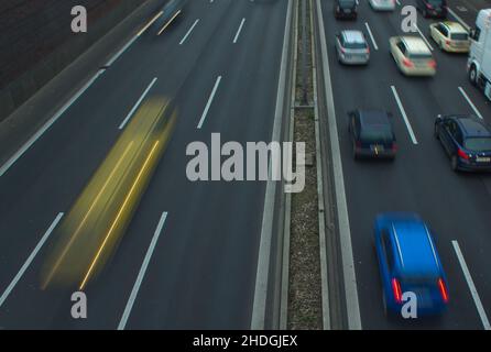 Verkehr, Autobahn, Verkehr, Autobahnen, Autobahn, Autobahnen Stockfoto
