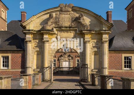 Schloss ahaus Stockfoto