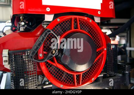 Sprinklerpumpe, tragbare Pumpe Stockfoto