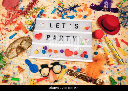 Party, Partys Stockfoto