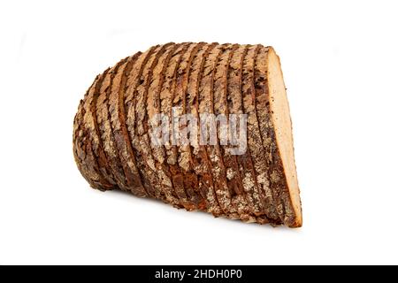 Scheibe Brot, Roggenbrot, Scheibe Brot, Roggenbrot, Roggenbrot Stockfoto