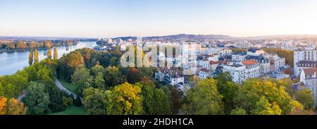 Frankreich, Allier, Bourbonnais, Vichy, von der UNESCO zum Weltkulturerbe erklärt, als Teil der Grandes Villes d'Eaux d'Europe (große Spas Europas), der Allie Stockfoto