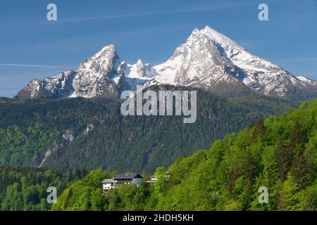 watzmann, Nationalpark berchtesgaden, watzmanns, Nationalpark berchtesgadens Stockfoto