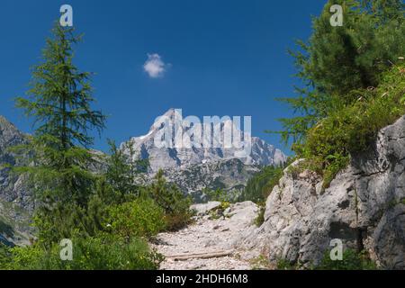 watzmann, Nationalpark berchtesgaden, watzmanns, Nationalpark berchtesgadens Stockfoto