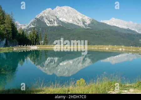 watzmann, Nationalpark berchtesgaden, watzmanns, Nationalpark berchtesgadens Stockfoto