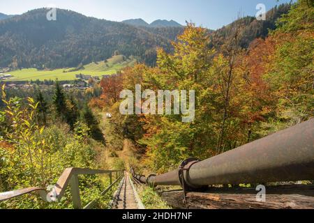 jakobs Leiter, weißbach, jakobs Leitern, weißbachs Stockfoto