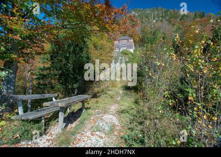 jakobs Leiter, weißbach, jakobs Leitern, weißbachs Stockfoto