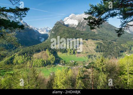 berchtesgadener Land, berchtesgadener alpen, berchtesgadener Land Stockfoto