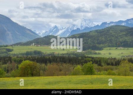 berchtesgadener Land, berchtesgadener alpen, berchtesgadener Land Stockfoto