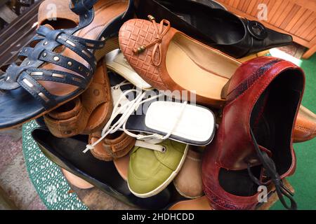 Schuhe, Damenschuhe, Schuhe Stockfoto