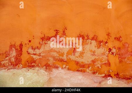 Farbe, Gips, Wand, gesprenkelt, Farben, Putze, Wände, Muttleds Stockfoto