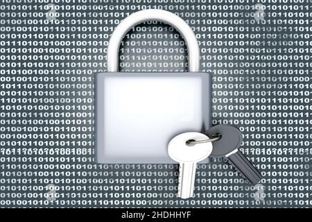 Schlüssel, Codierung, Passwort, Autorisierung, Schlüssel, Passwörter, Berechtigungen Stockfoto
