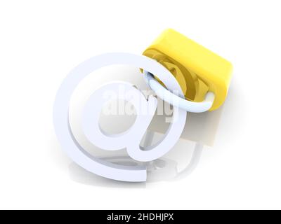 datenschutzrichtlinie, @, E-Mail, gespeichert, Datenschutzrichtlinien, E-Mails, Saveds Stockfoto