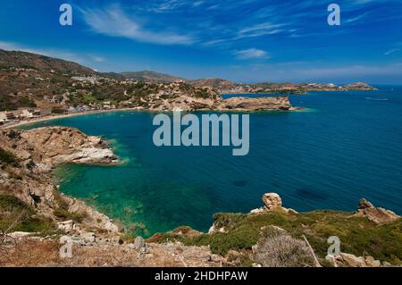 kreta, agia pelagia, Kreta-Meer Stockfoto