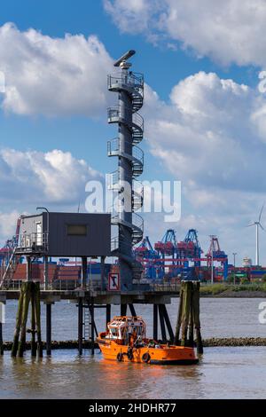 Hafen, Radar, Häfen, Hafen, Radargeräte Stockfoto