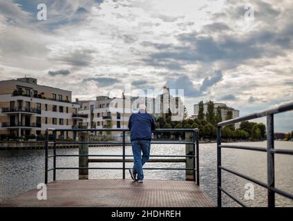 berlin, tegel, tegeler hafen, Tegels Stockfoto