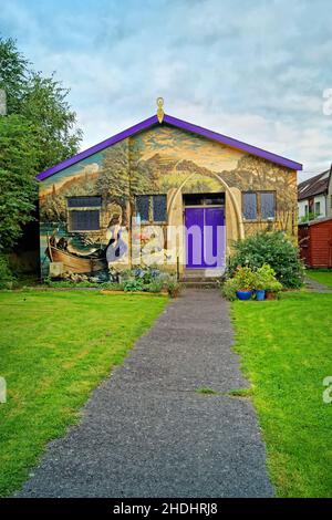 Großbritannien, Somerset, Glastonbury Goddess Temple, The Goddess Hall Stockfoto