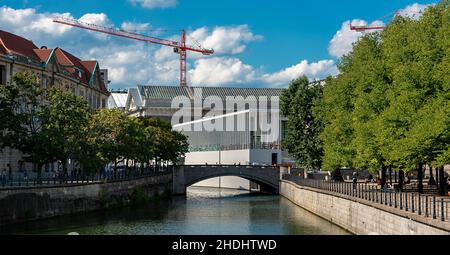 museumsinsel, James Simon Gallery, Museumsinseln Stockfoto