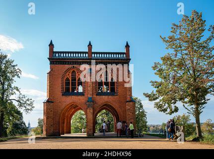 potsdam, Hofhaus, potsdamer staudämme Stockfoto