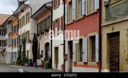 schweiz, le landeron, schweiz Stockfoto