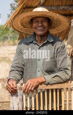 Landwirt, thailand, Bauern, thailänder Stockfoto