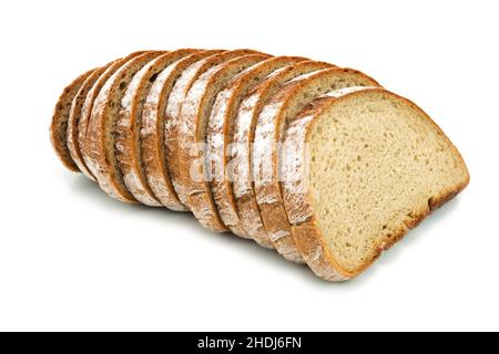 Brot, Weißbrot, Brot, Weißbrot Stockfoto
