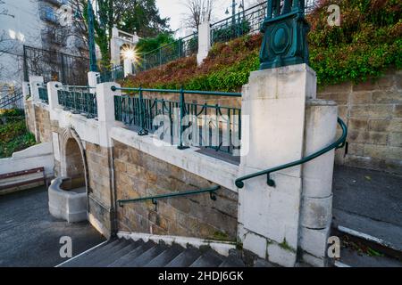 strudlhofstiege Stockfoto