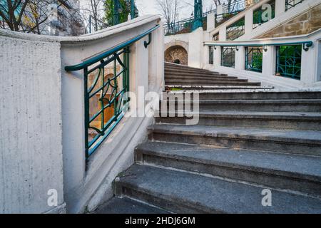 Treppe, strudlhofstiege, Treppen, Treppen Stockfoto