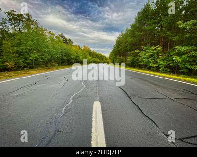 Asphalt, Straße, Asphalt, Straßen, Straße, Straßen Stockfoto
