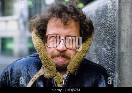 Sänger und Songwriter Mike Harding Stockfoto