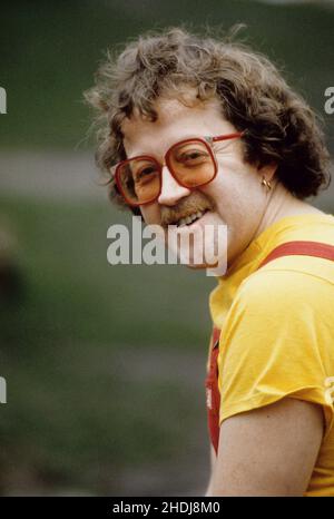 Sänger und Songwriter Mike Harding Stockfoto