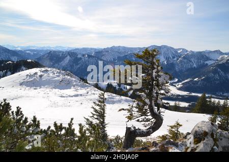 bayerische alpen, süddeutschland, süddeutschland Stockfoto