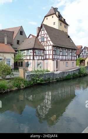 Pegnitztal, hersbruck Stockfoto