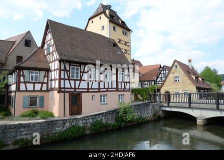 Pegnitztal, hersbruck Stockfoto