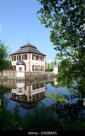 seligenstadt, Wasserburg, Seligenstadts, Wasserburgen Stockfoto