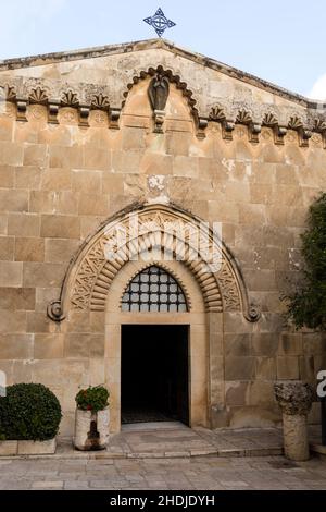 jerusalem, via dolorosa, Church of the Flagellation, jerusalems, via dolorosas Stockfoto